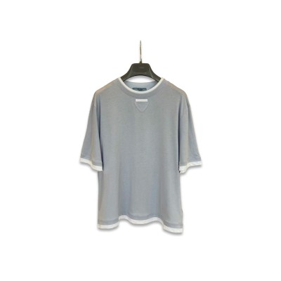 PRADA COTTON KNIT T-SHIRT 3579B